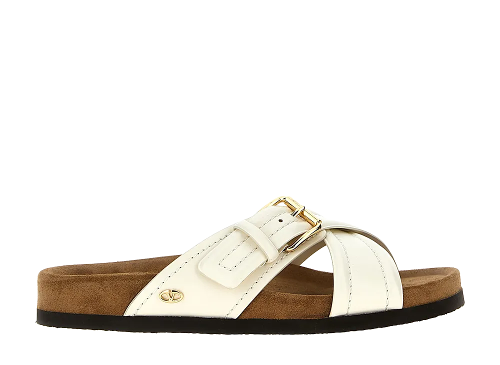 Valentino Garavani Women's fussfriend Slides "White"