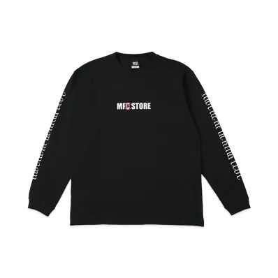 MFC STORE x CLOT Side Logo L/S Tee "Black"