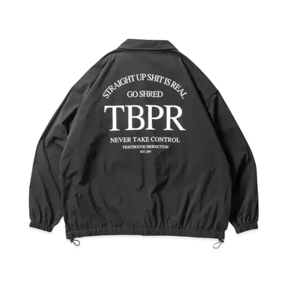 TIGHTBOOTH Straight Up Coach Jacket "Black"