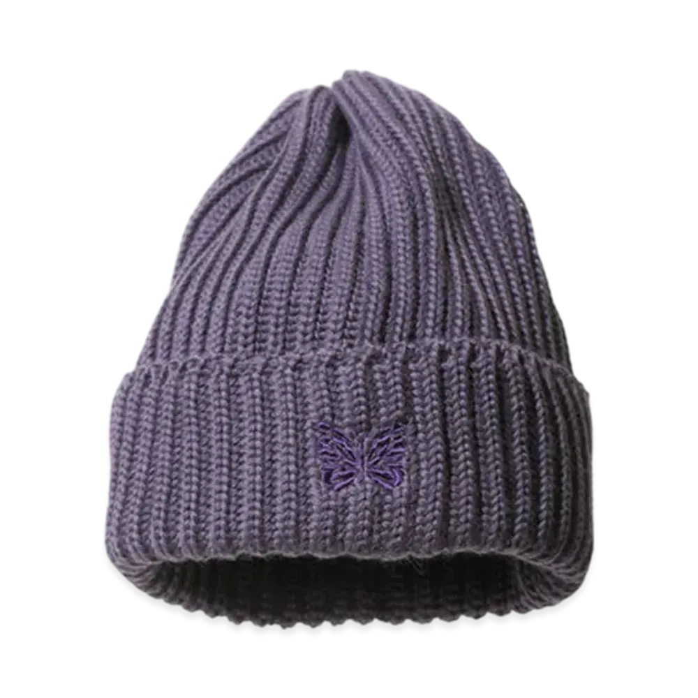 NEEDLES Watch Cap - Merino Wool "Purple"