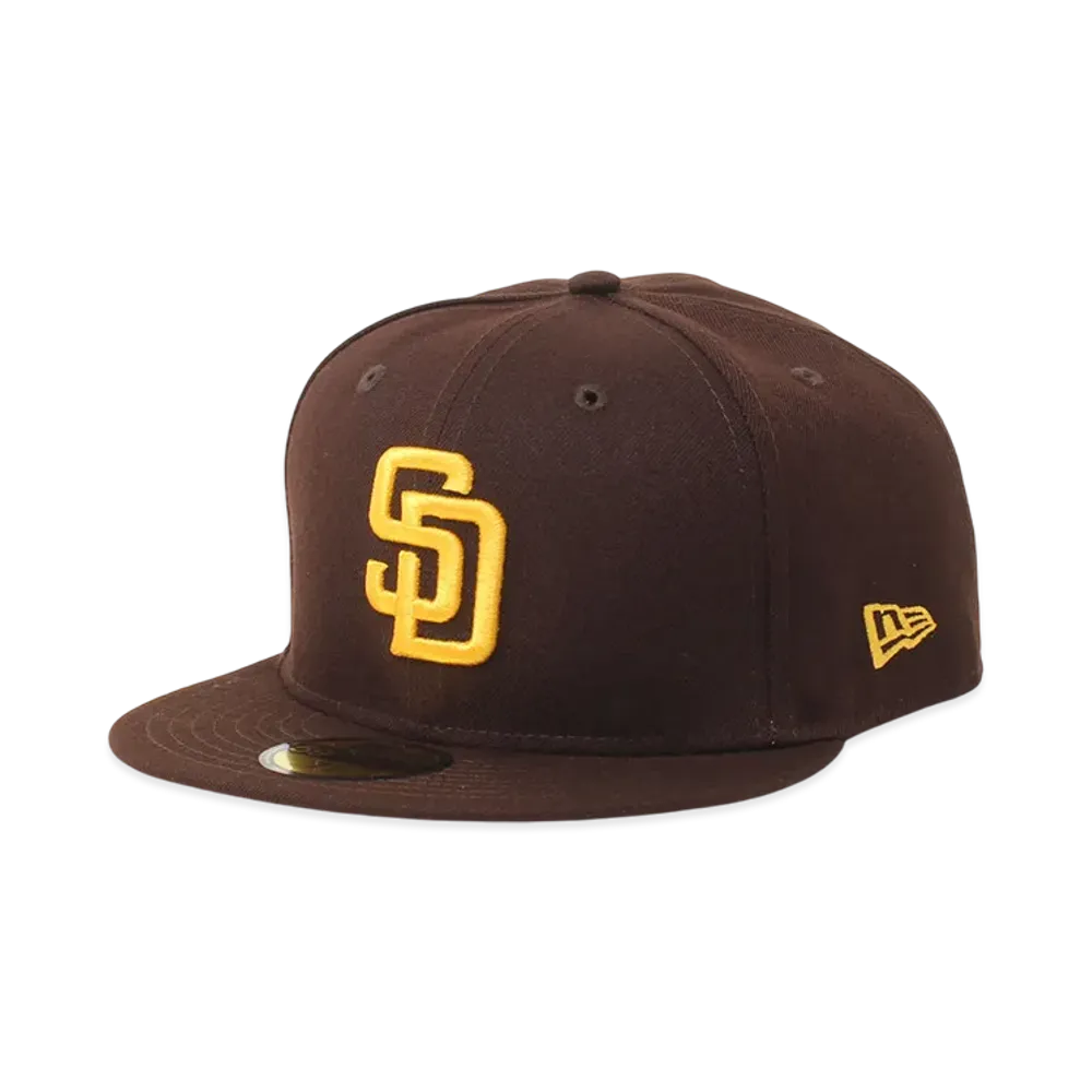 NEW ERA MLB On-Field 59Fifty Authentic Collection San Diego Padres "Brown"