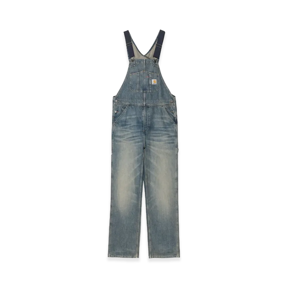 Carhartt WIP Bib Overall "Blue Worn Used Wash"