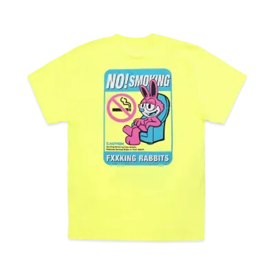 FR2 NO Smorking T-shirt "Light Yellow"