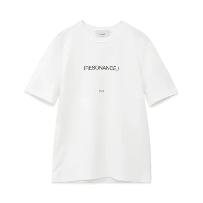 CLANE x Suzu Hirose Message T-Shirt "White"