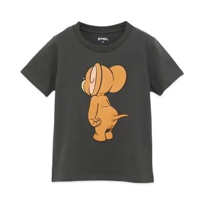 graniph x Tom and Jerry Back Of Jerry Kids T-Shirts "Sumikuro"