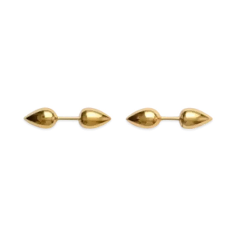 Burberry Small Spear Stud Earrings "Gold"
