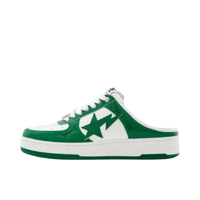 A BATHING APE Women's BAPE STA Clog #1 "Green"