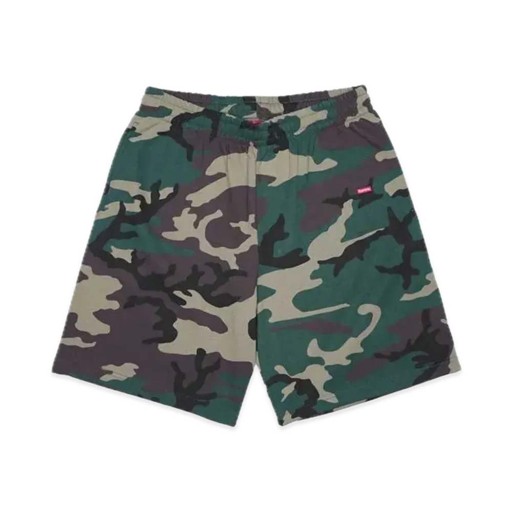 Supreme Small Box Sweatshort "Woodland Camo"