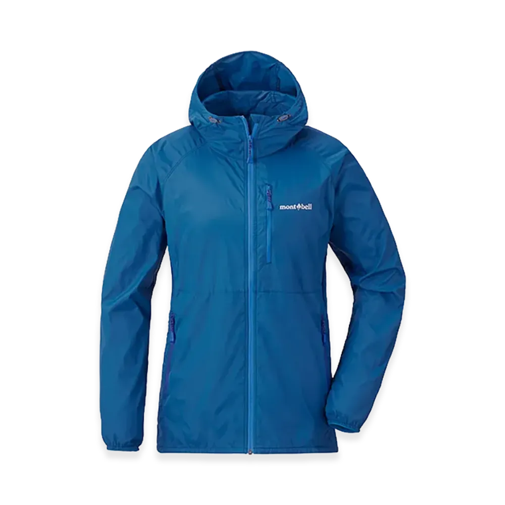 mont-bell Women's US Wind Blast Parka "Blue Green"