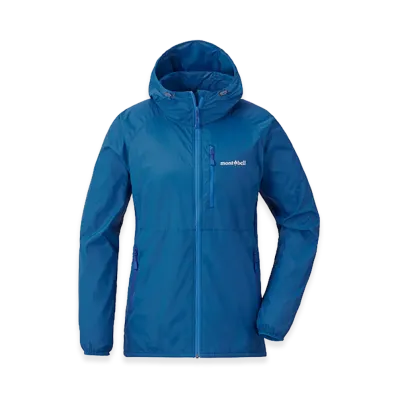 mont-bell Women's US Wind Blast Parka "Blue Green"