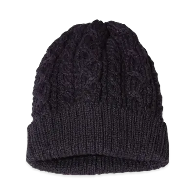 BEAMS Cable Watch Cap "Navy"