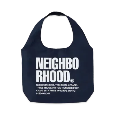 NEIGHBORHOOD ID Tote Bag-M "Navy"