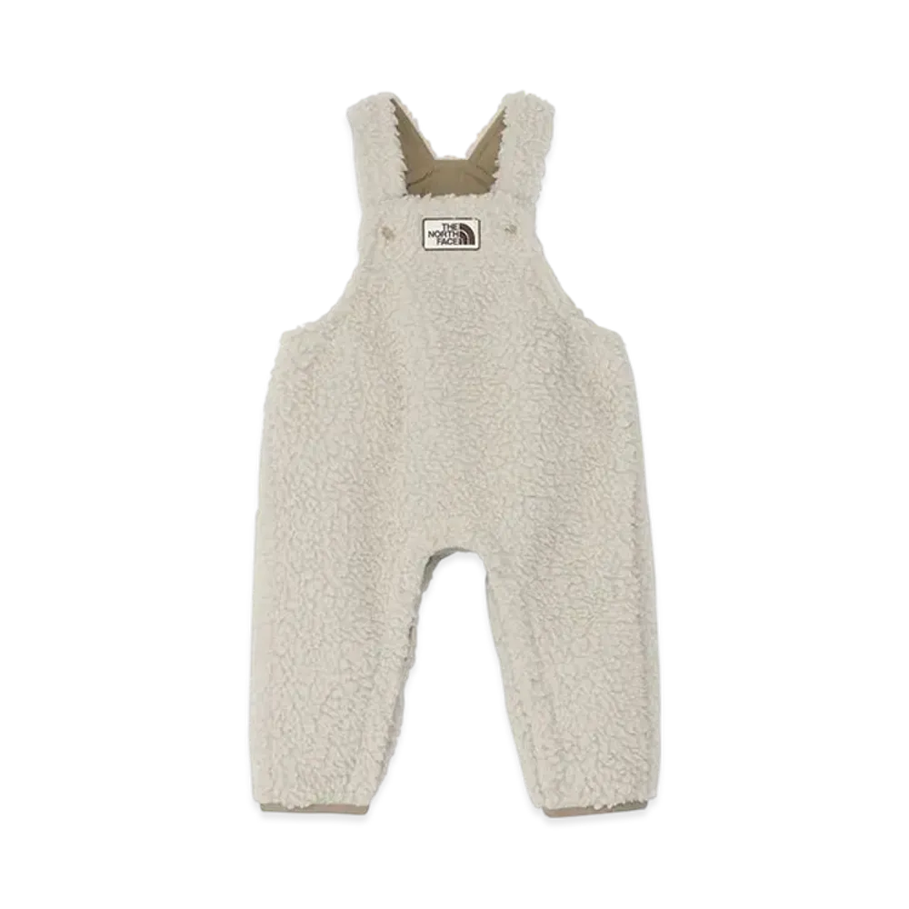 The North Face Baby Cuddle Fleece Overalls "Fossil Ivory"