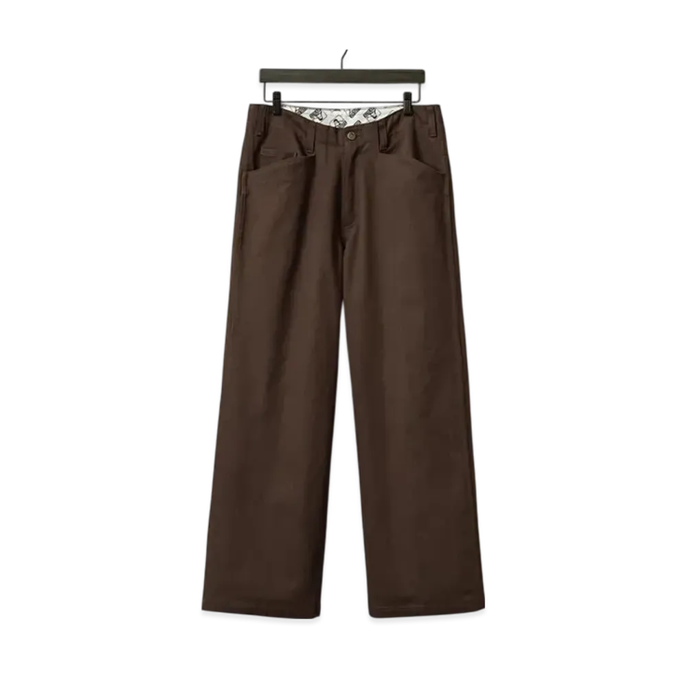 BEN DAVIS Extra Wide Work Pants "Brown"