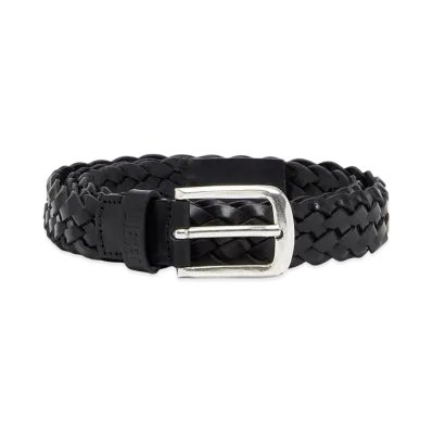 Diesel B-Flag-D Braided Mesh Belt "Black"