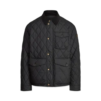 Polo Ralph Lauren Water Reperant Quilted Jacket "Black"