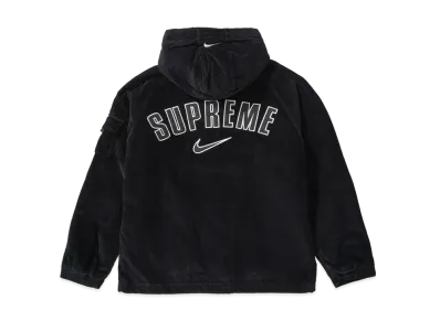 Supreme / Nike Arc Corduroy Hooded Jacket "Black"