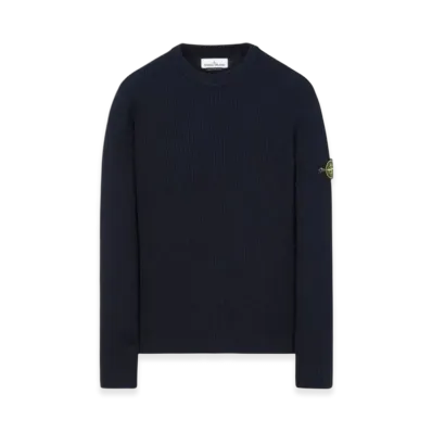 Stone Island 552D8 Sweater - 21SS "Navy Blue"