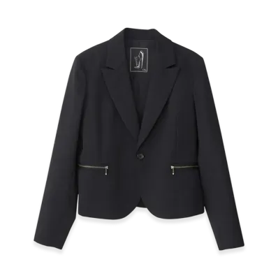 HYSTERIC GLAMOUR Spencer Jacket "Black"