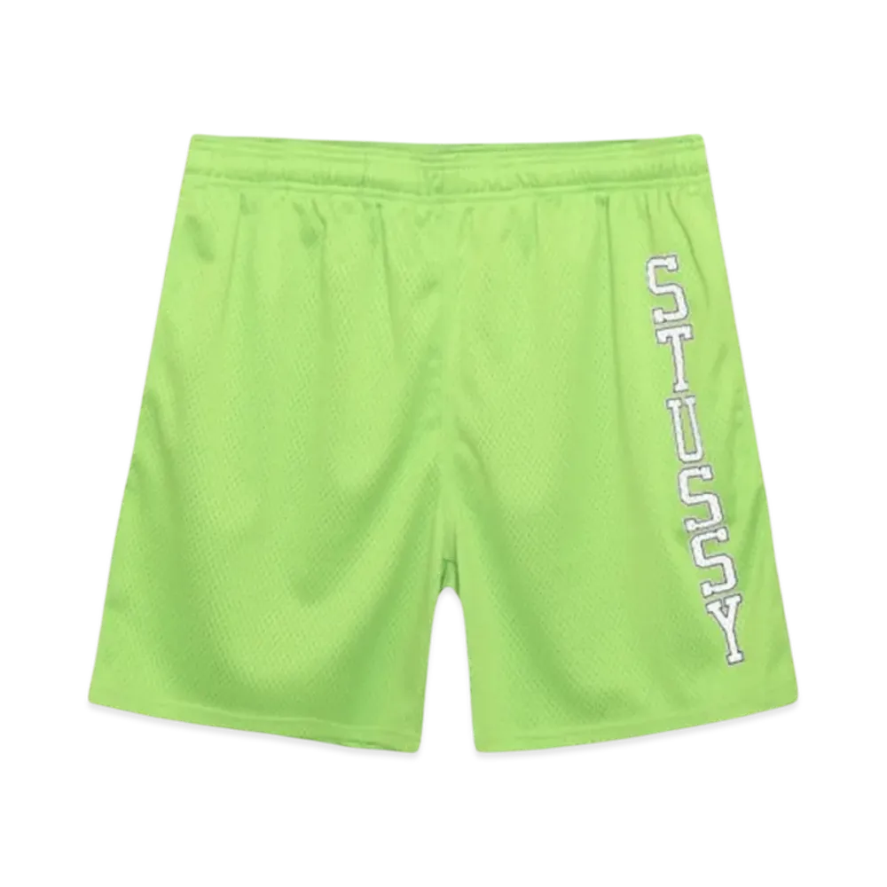 Stussy Collegiate Mesh Shorts "Green"