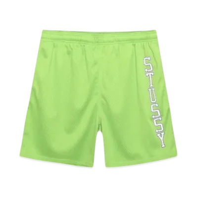 Stussy Collegiate Mesh Shorts "Green"