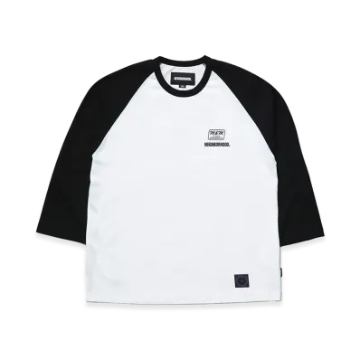NEIGHBORHOOD x M&M . Classic Raglan 3Q "Black"