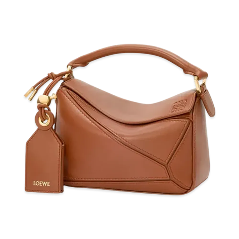 LOEWE Puzzle Biker Bag Small "Black"