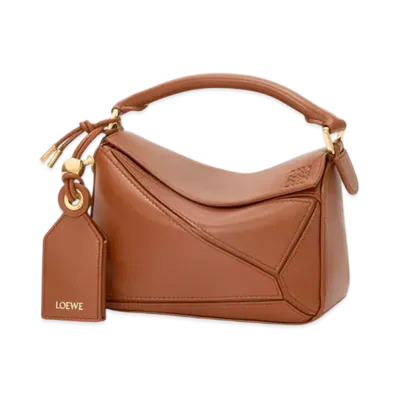 LOEWE Puzzle Biker Bag Small "Black"