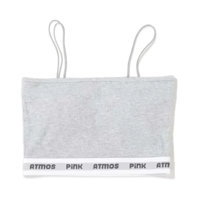 atmos pink Basic Short Rib Cami "Gray"