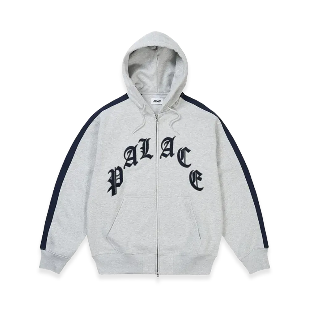 PALACE Legacy Zip Hood "Grey Marl"