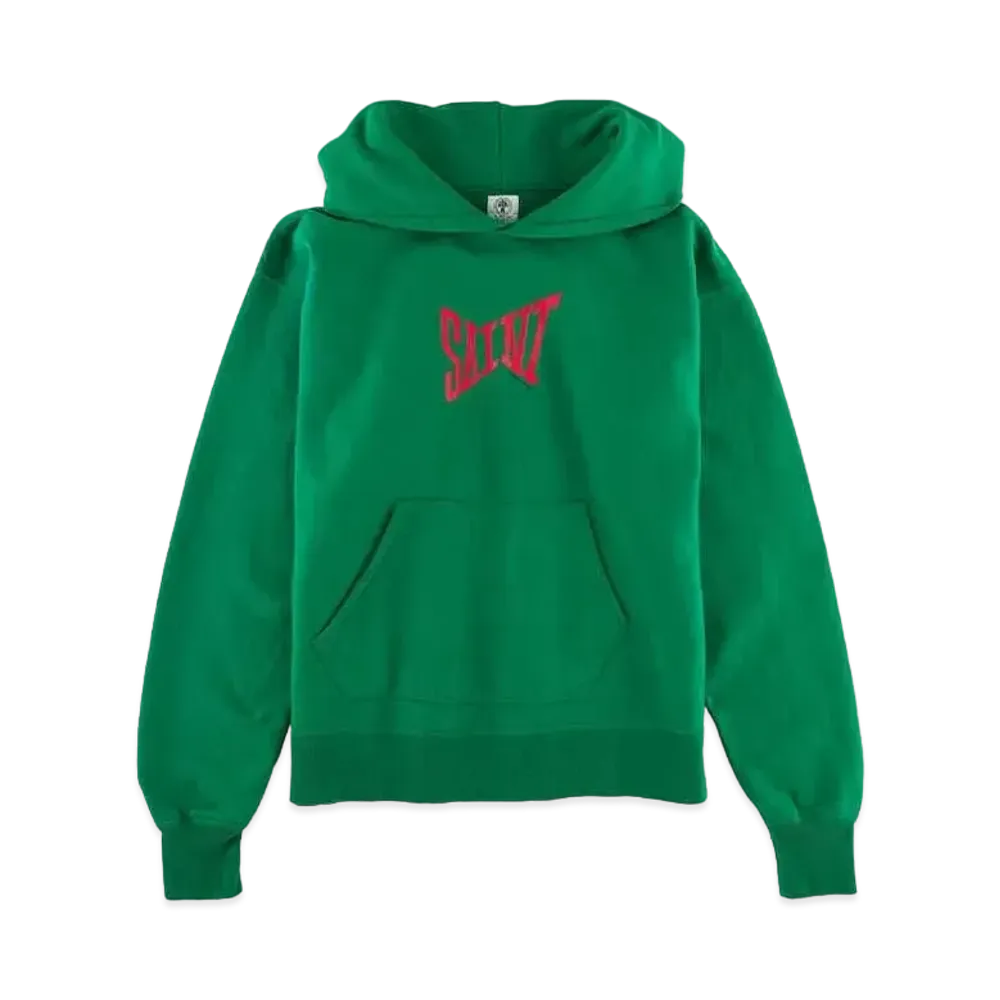 SAINT Mxxxxxx HOODIE / LOGO "Green"