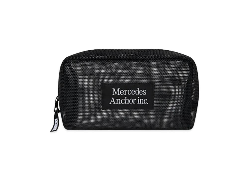 Mercedes Anchor inc. Mini Travel Mesh Pouch "Black"