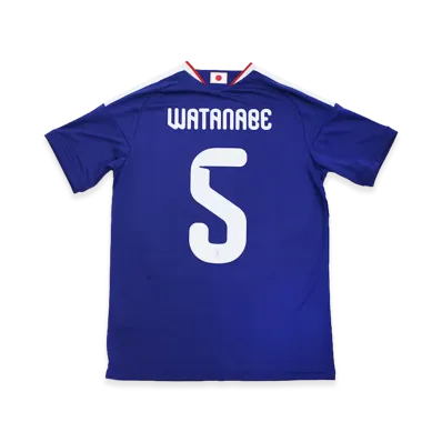 adidas Soccer Japan 2026 Home Replica Jersey #5 Tsuyoshi Watanabe "Japan Blue/Ash Blue"