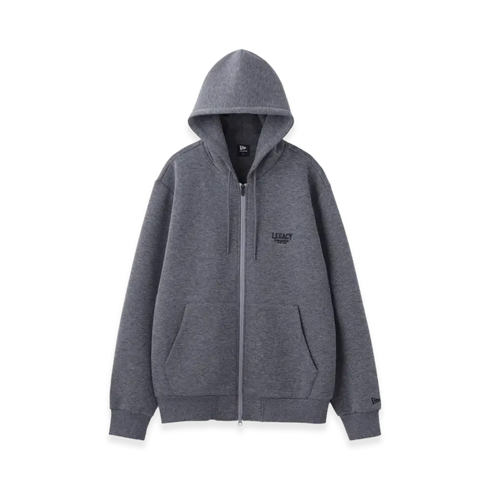 NEW ERA The Legacy Club Academy Tech Sweat Full Zip Hoodie "Gray"