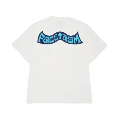 FACETASM 90s GRAPHIC BIG TEE "WHITE"