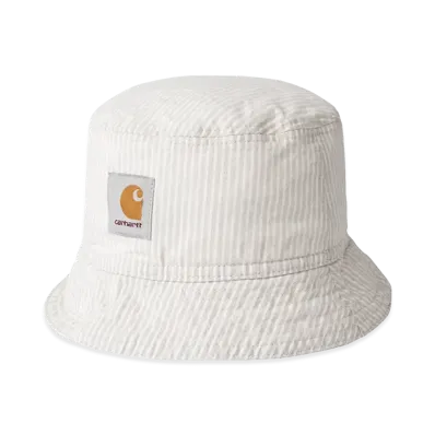 Carhartt WIP Mercer Bucket Hat "Mercer Stripe/Graphite/Wax/Bleached"