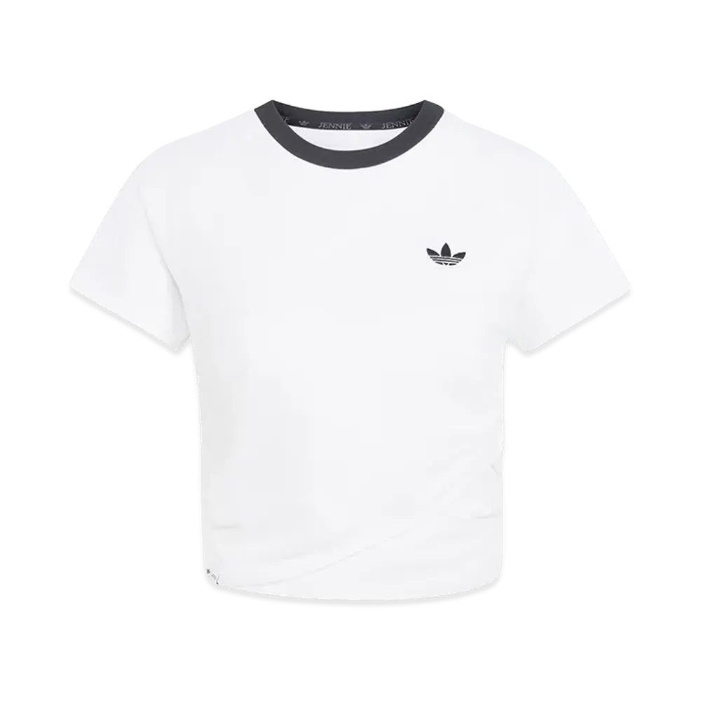 adidas Adiluna Season 2 x BLACKPINK JENNIE Women's Layered T-Shirt "White"