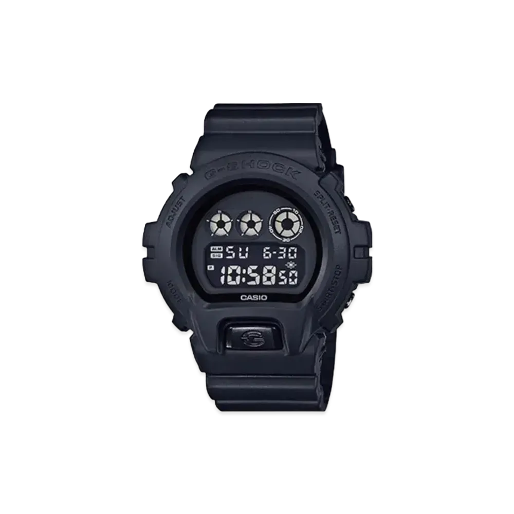 Casio G-Shock DW6900BB-1 - 50mm in Stainless Steel