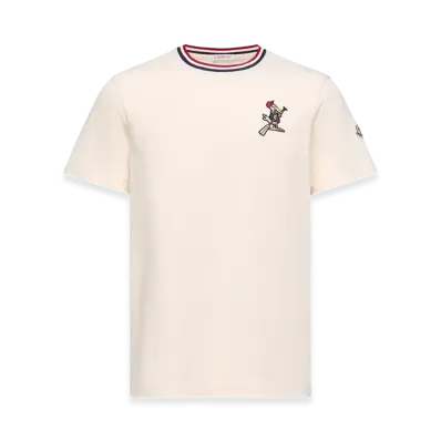 MONCLER T-Shirt "Avorio"