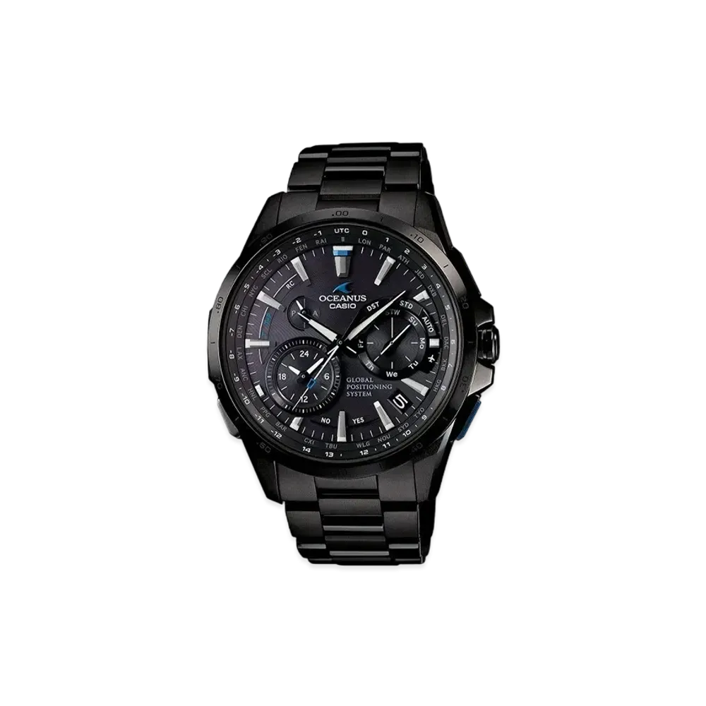 Casio OCEANUS GPS Solar OCW-G1000B-1AJF "Black"