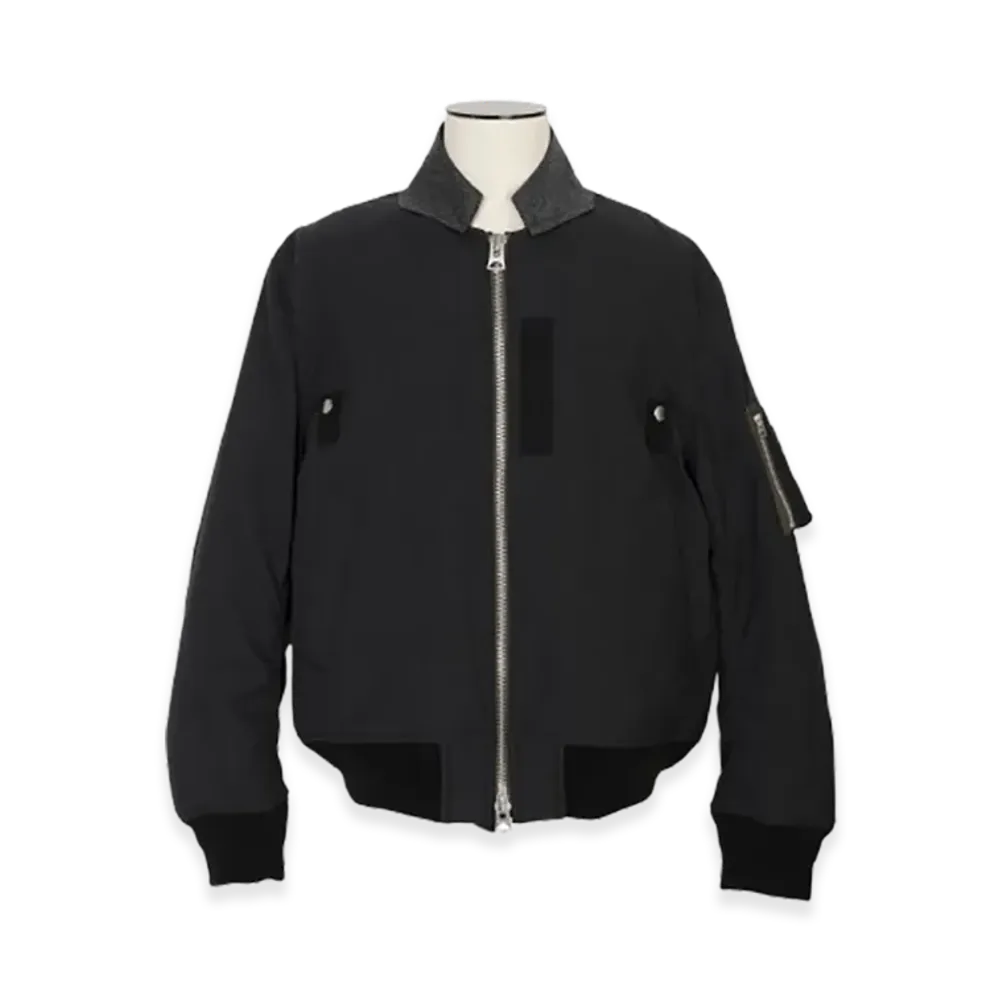 sacai Suiting Blouson "Charcoal Gray"
