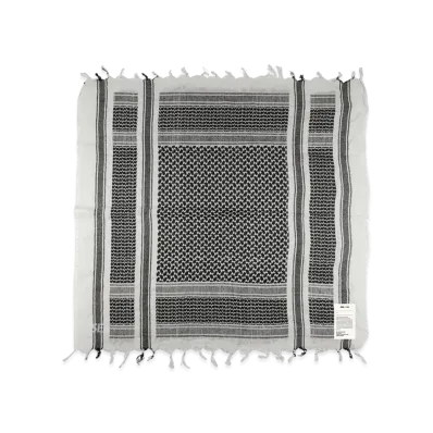 WIND AND SEA Afghan Stole "BlackWhite"