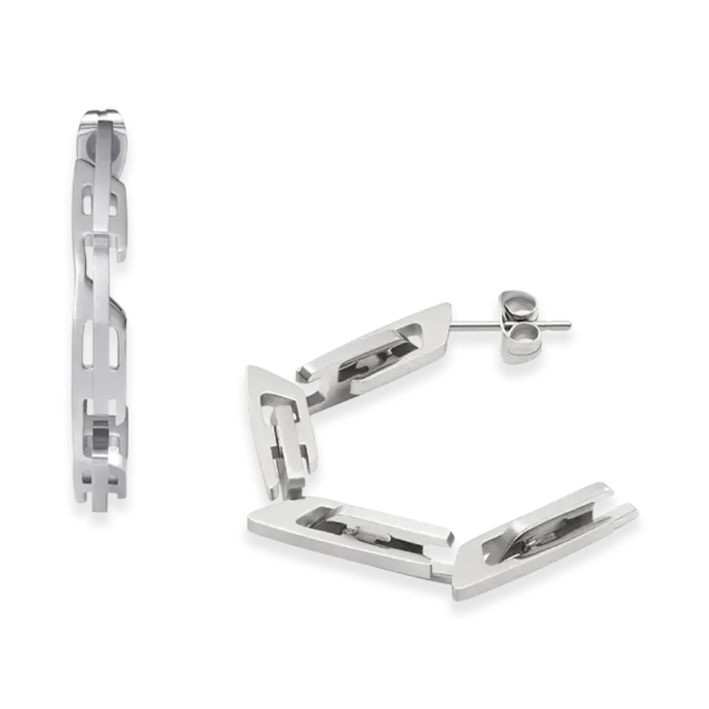 Diesel Dx1375 Jewelry Earrings "Silver"