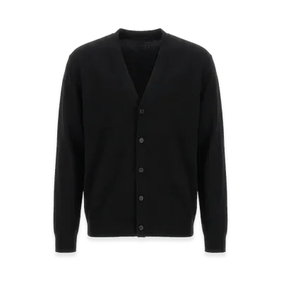 Jil Sander Merino Wool Cardigan "Black"
