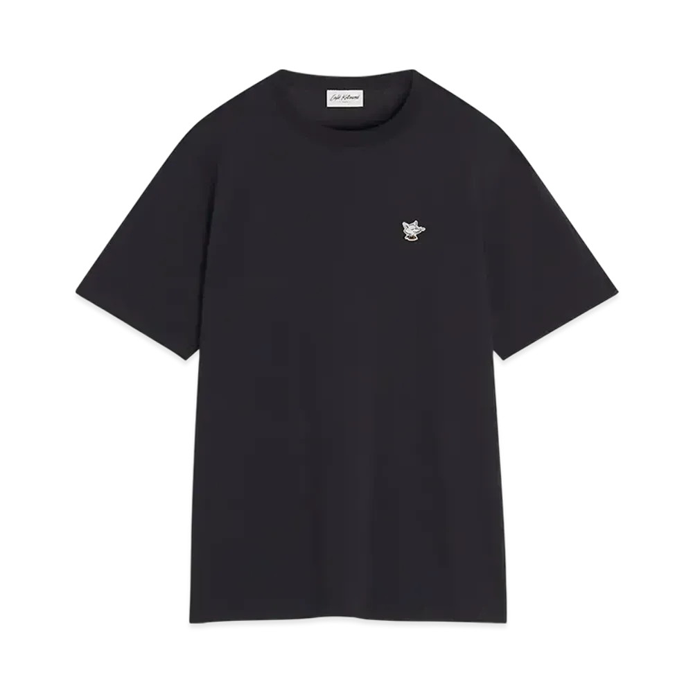 Maison Kitsune Cafe Fox Barista Fox Patch Relaxed T-shirt "Black"
