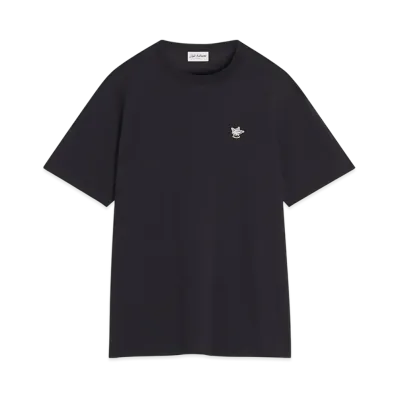 Maison Kitsune Cafe Fox Barista Fox Patch Relaxed T-shirt "Black"