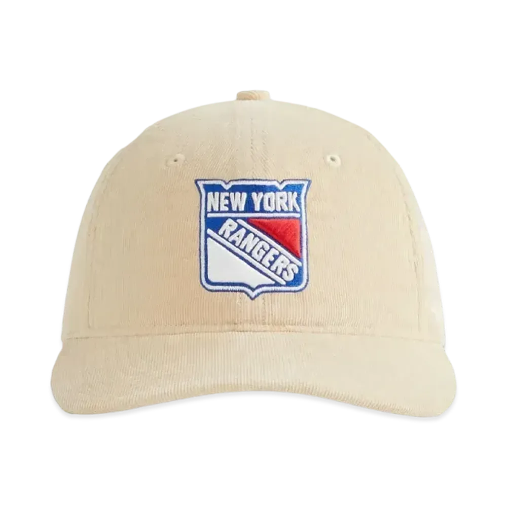 Kith x '47 For The New York Rangers Micro Cord Franchise LS Trucker Hat "Sandrift"