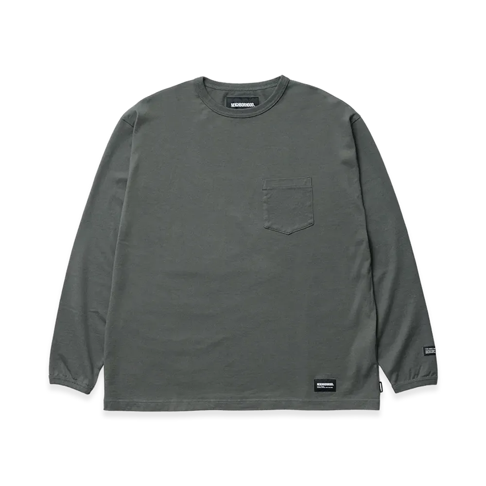 NEIGHBORHOOD Classic Crewneck LS "Olive Drab"