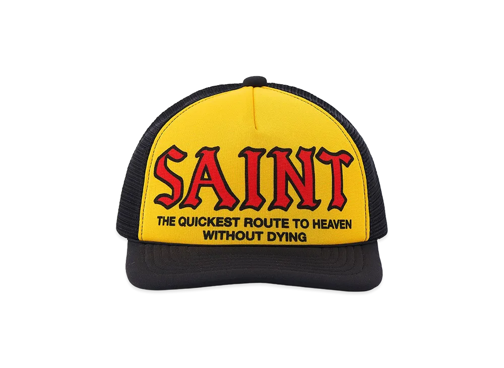 SAINT Mxxxxxx Mesh Cap/Saint "Yellow/Black"