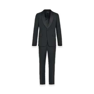 PRADA Wool Mohair Tuxedo "Black"